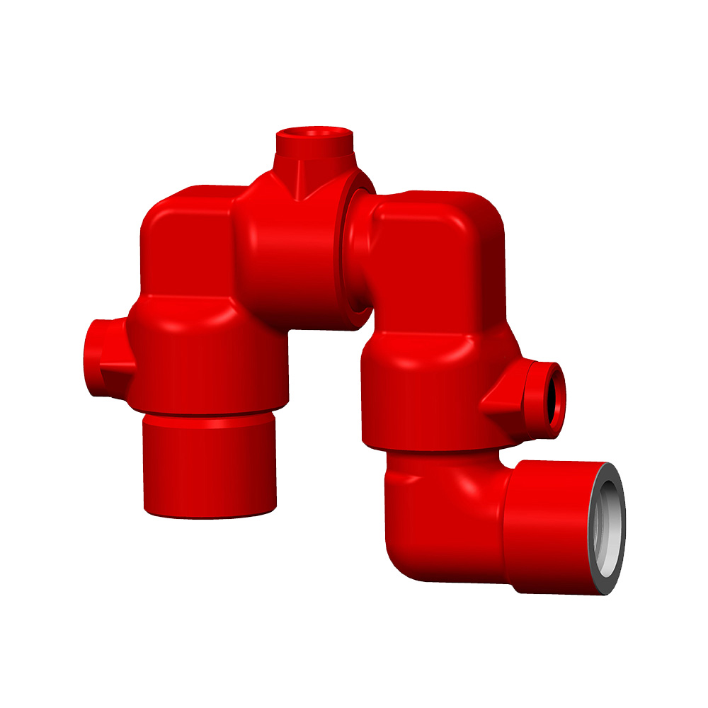 Junta giratoria de radio corto Estilo 80