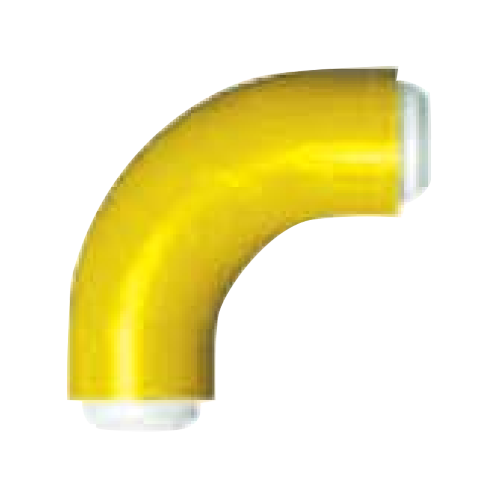 Codo de barrido largo de 90°